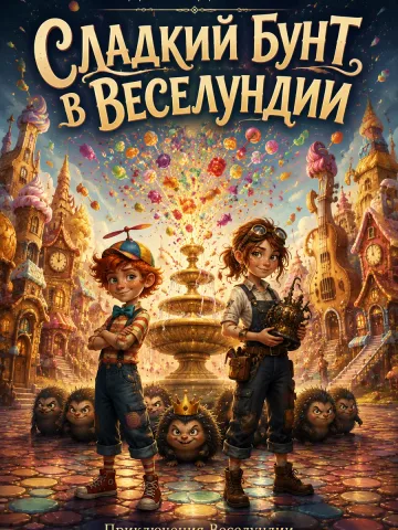 Обложка книги «Сладкий бунт в Веселундии» — Андрей Добрый