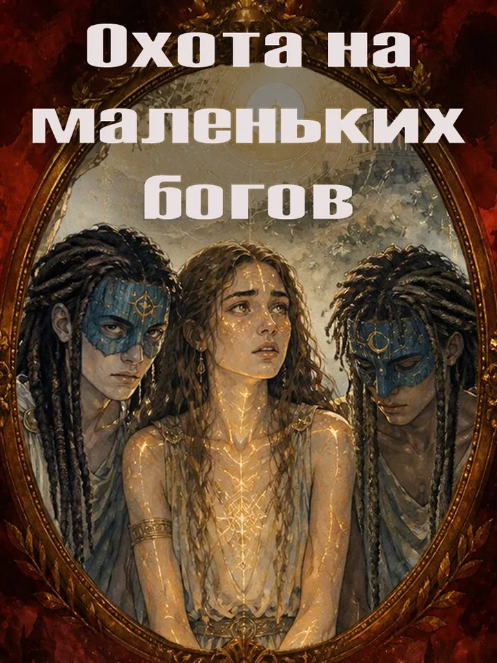Обложка книги «Охота на маленьких богов» — Kristina Iva