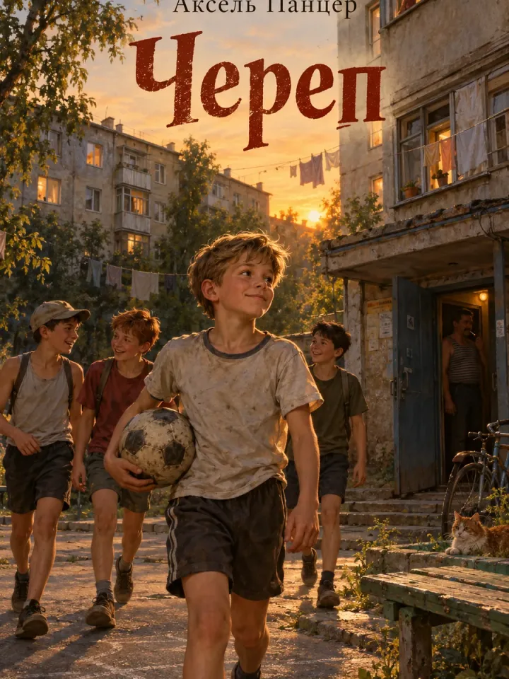Обложка книги «Череп» — @pantser