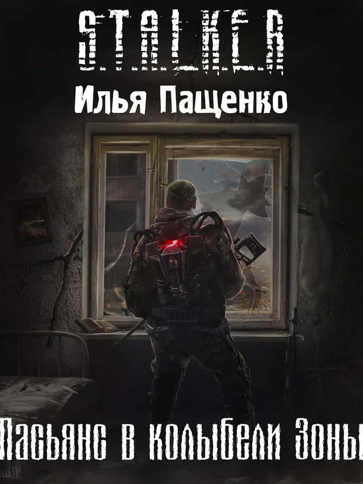 Обложка книги «Пасьянс в колыбели Зоны» — Илья Пащенко