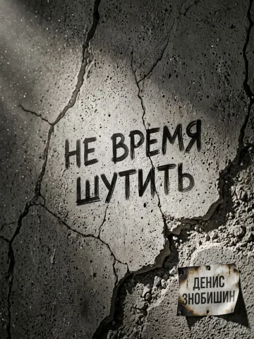 Обложка книги «Не время шутить» — Денис Знобишин