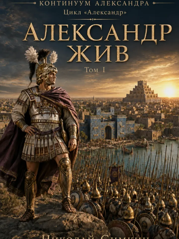 Обложка книги «Александр жив. Цикл «Александр». Том I» — PolyCode