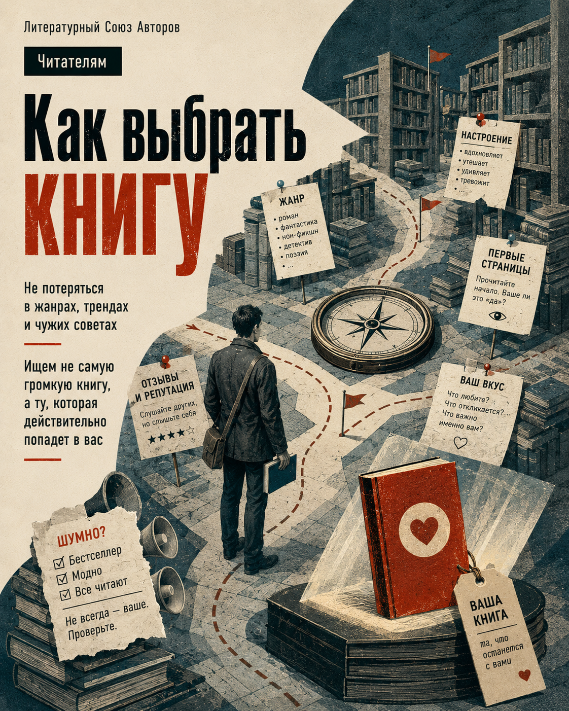 Как выбрать книгу, когда всё перечитано — иллюстрация