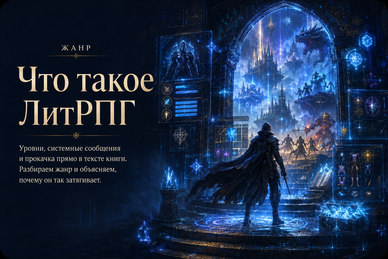 Что такое ЛитРПГ: гайд по жанру для новичков — иллюстрация