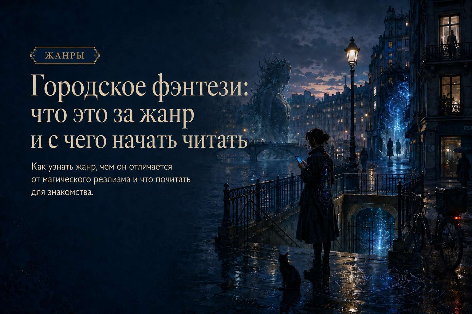 Городское фэнтези: что это за жанр и с чего начать читать — иллюстрация