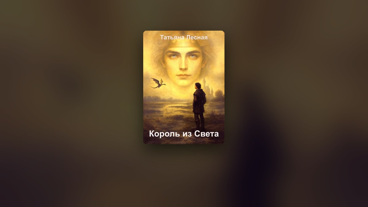 Обложка статьи ««Король из света» Татьяны Лесной: рецензия»