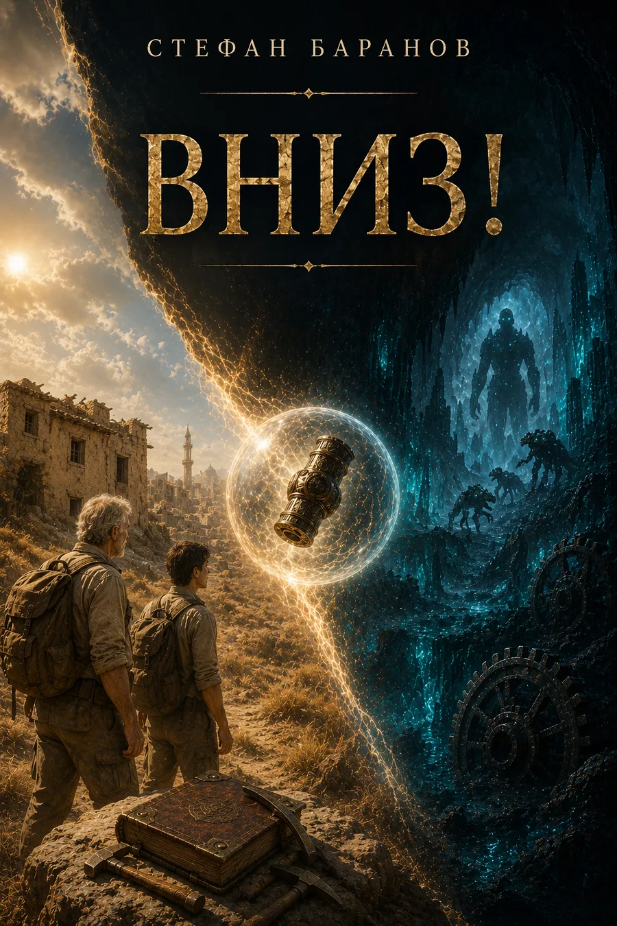 Обложка книги «Вниз!!»